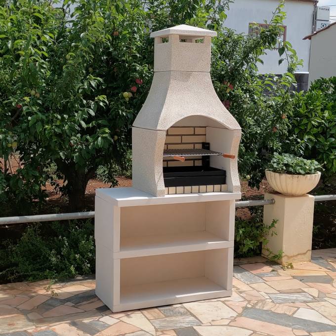 Firenze BBQ White 3